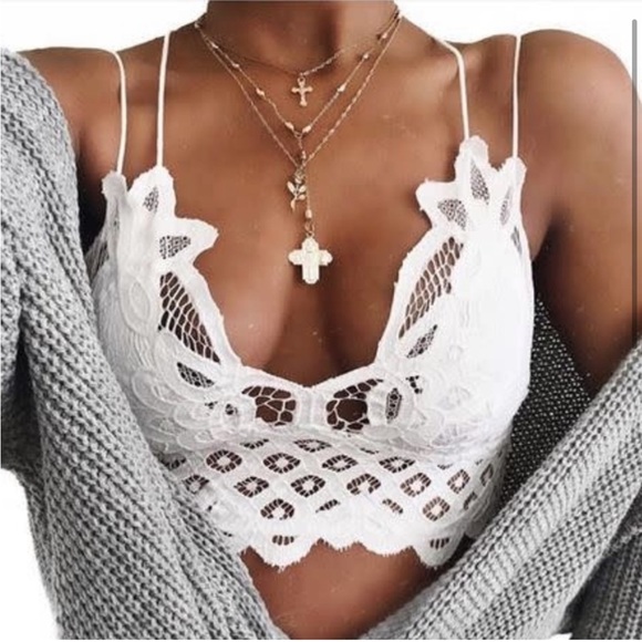 Boho Vintage Inspired
Crochet Longline Bralette - Picture 2 of 11